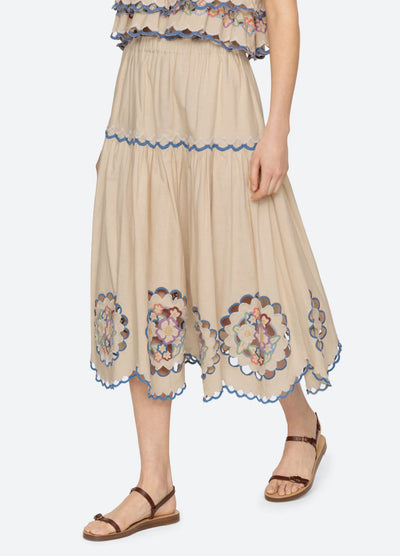 Melinda Skirt - Ecru
