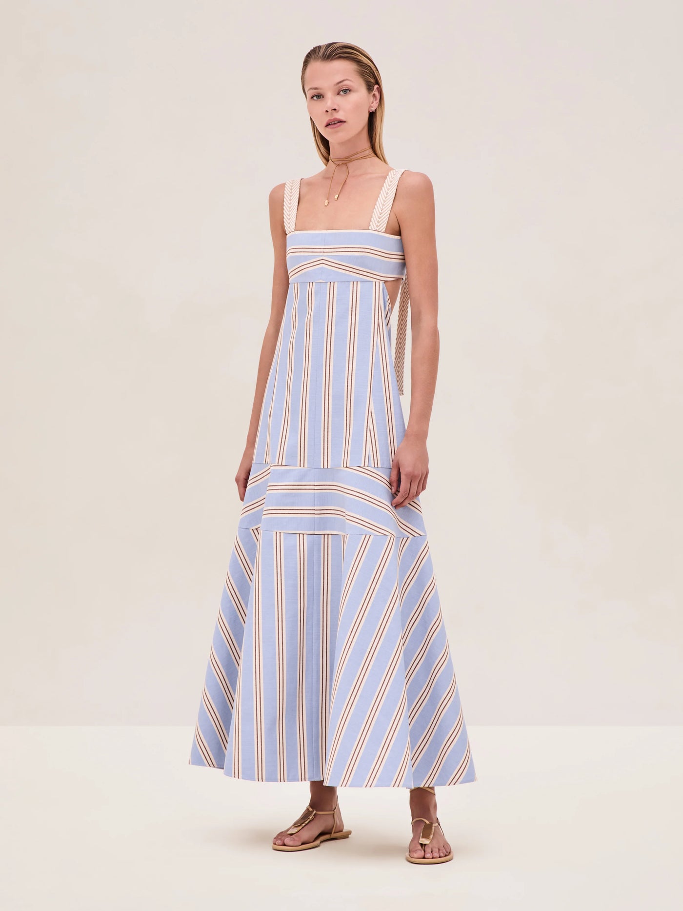 Talette Dress - Havana Stripe