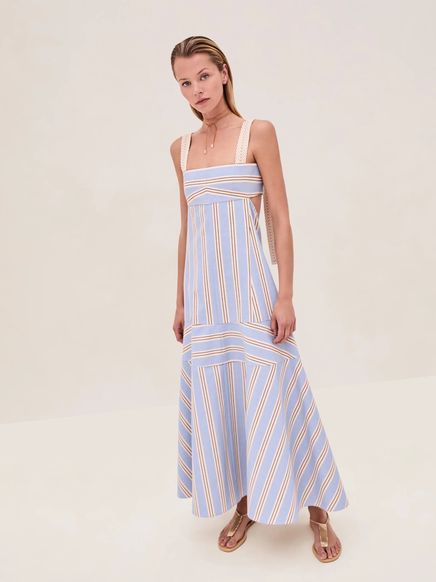 Talette Dress - Havana Stripe