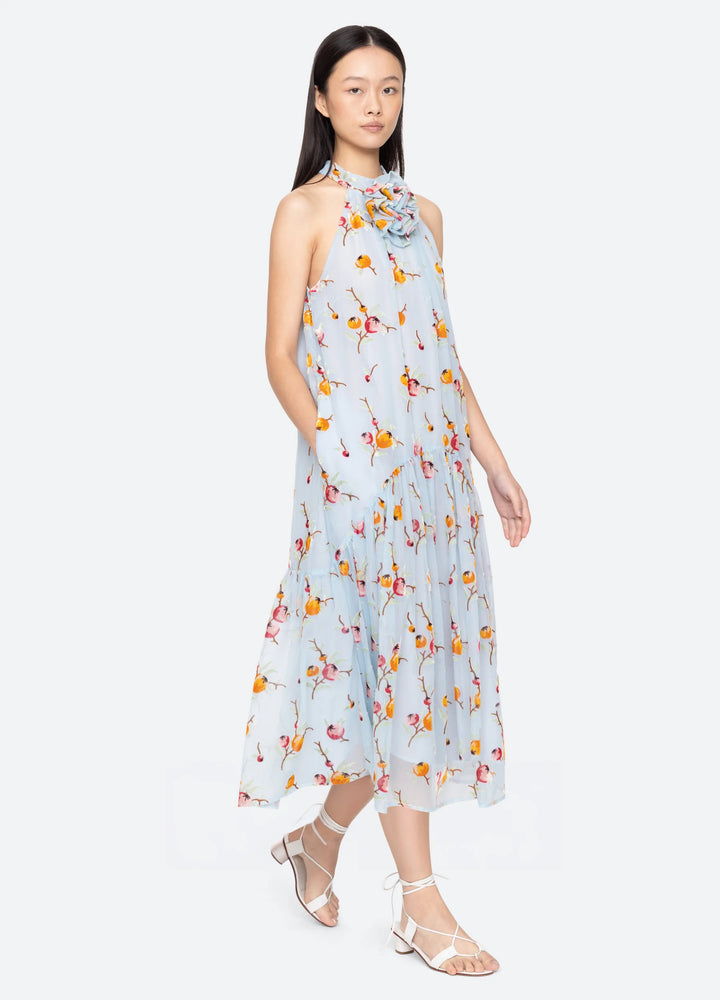 Freya Dress - Blue Multi