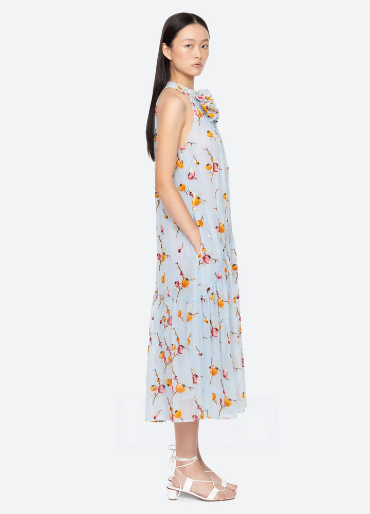 Freya Dress - Blue Multi