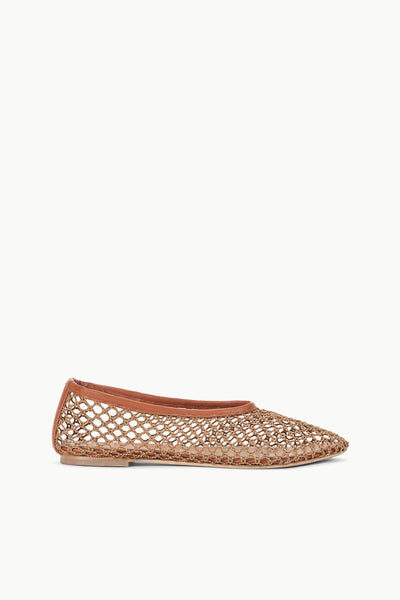 ALBA NETTING BALLET FLAT - More Colors Available