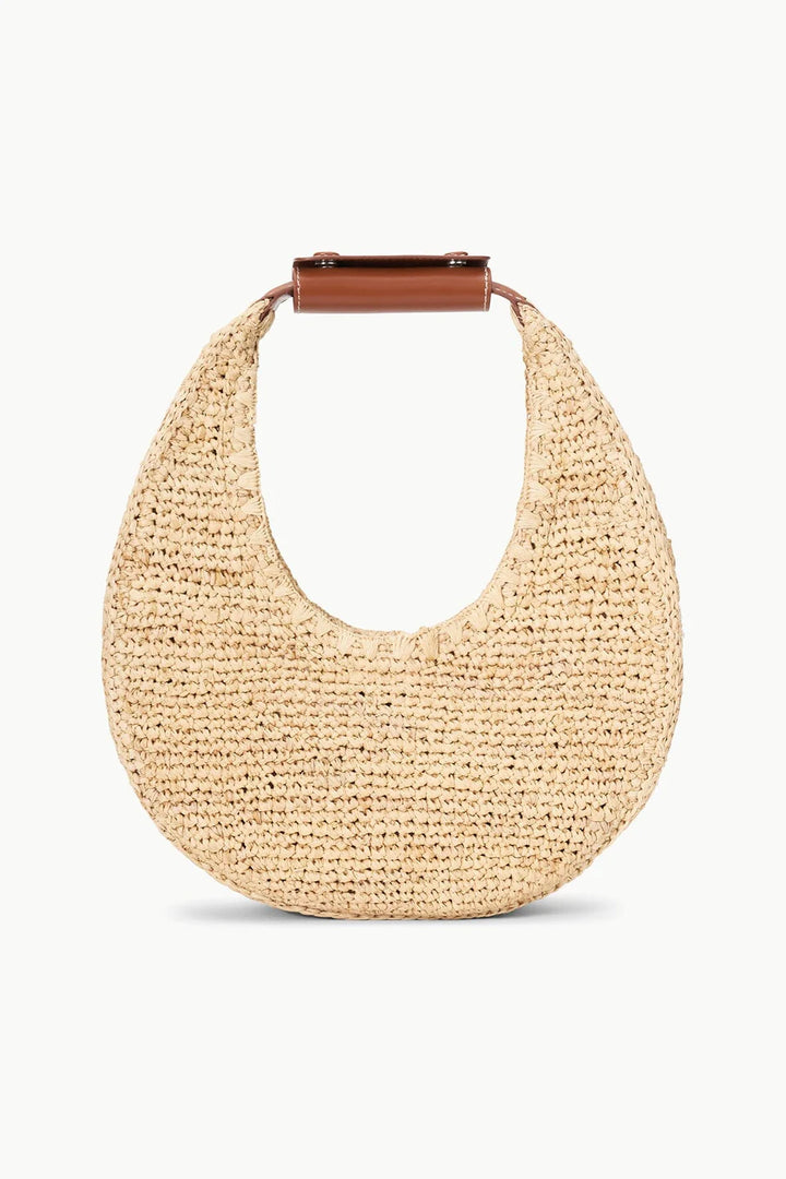 MOON RAFFIA BAG - NATURAL RAFFIA