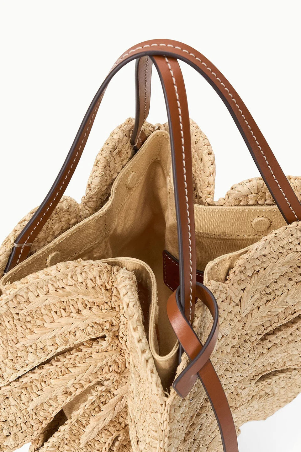 Palm Raffia Bag - Natural