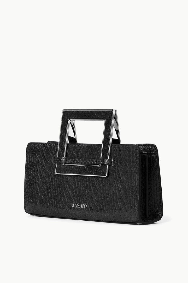SHIRLEY CONVERTIBLE CLUTCH - Black