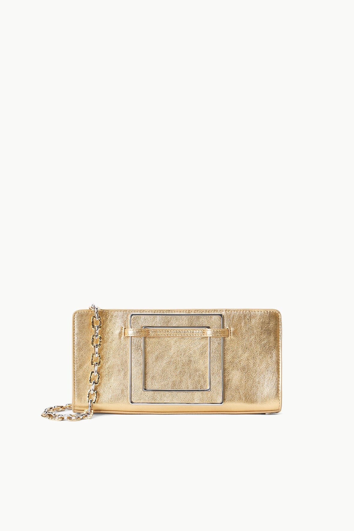 SHIRLEY CONVERTIBLE CLUTCH - GOLD