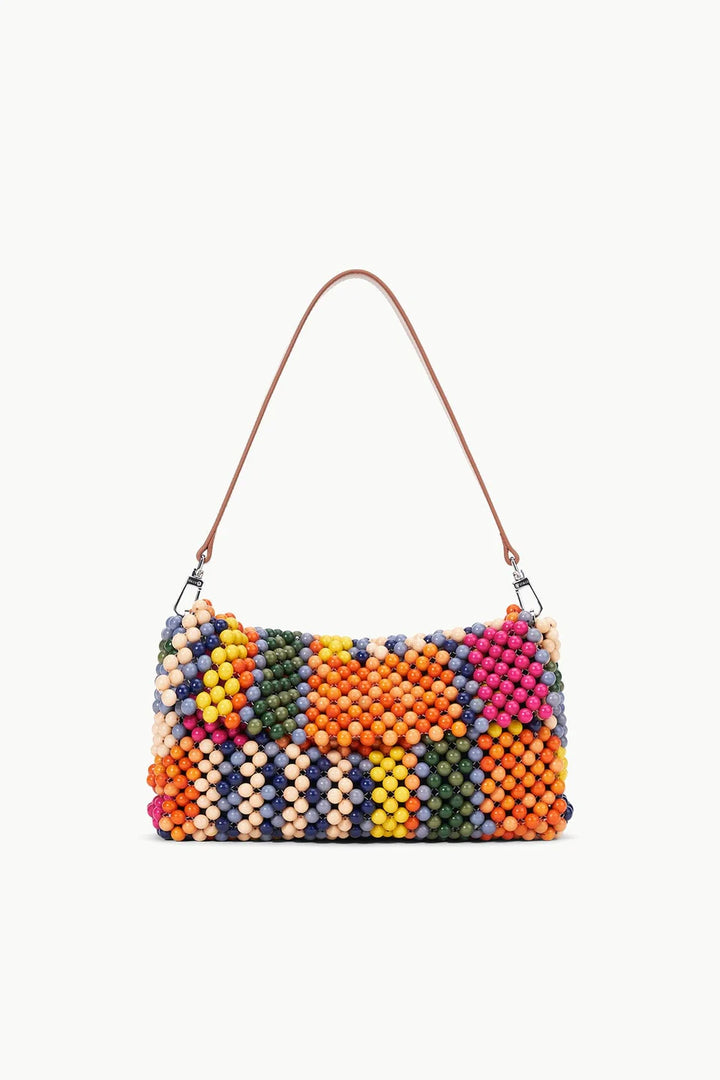 TIMMY SHOULDER BAG - MULTI BAYADERE STRIPE
