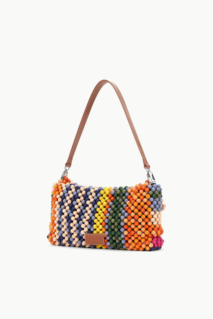 TIMMY SHOULDER BAG - MULTI BAYADERE STRIPE