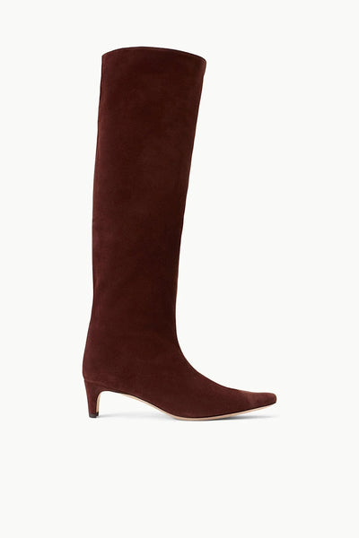 WALLY BOOT - MAHOGANY SUEDE