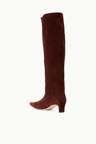 WALLY BOOT - MAHOGANY SUEDE