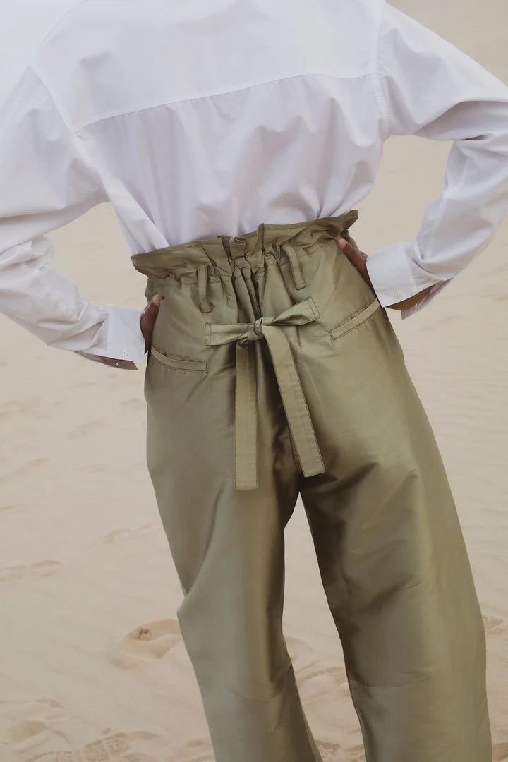Techno Taffeta Barrel Pant - More Colors Available