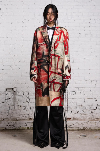 Oversized Ragged Coat