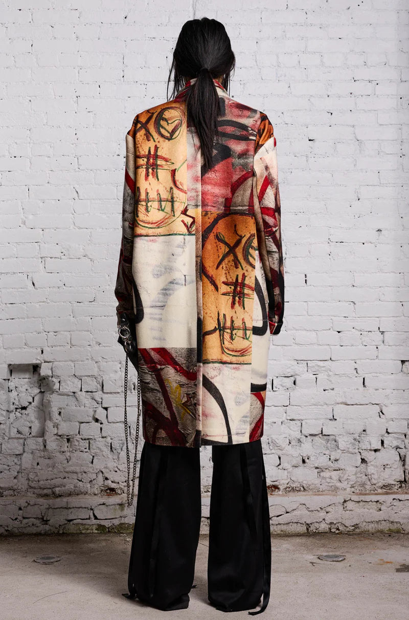 Oversized Ragged Coat