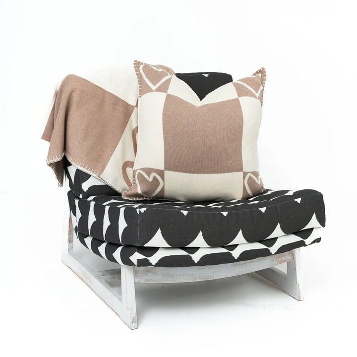 QUAD BLANKET - Camel