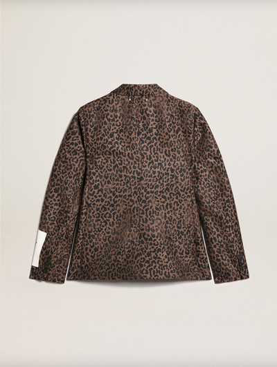 Single-breasted Blazer - Leopard