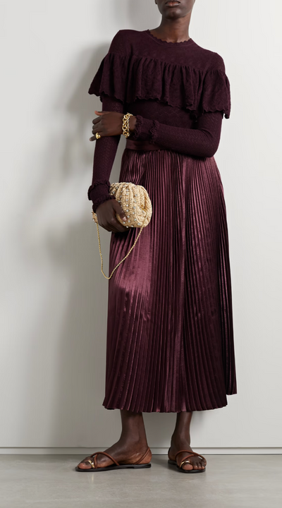 Rami Skirt - Plum