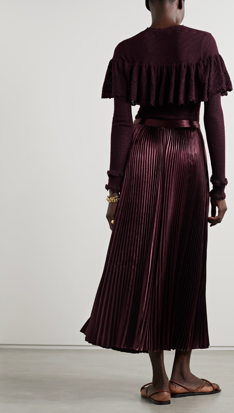 Rami Skirt - Plum
