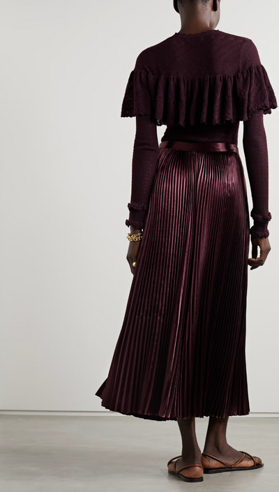 Rami Skirt - Plum