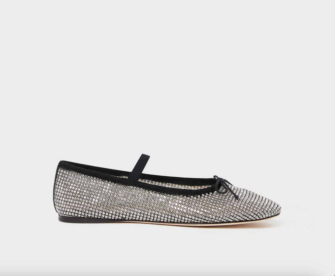 Leonie Crystal Ballet Flat