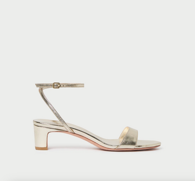 Alice Leather Sandal - Champagne