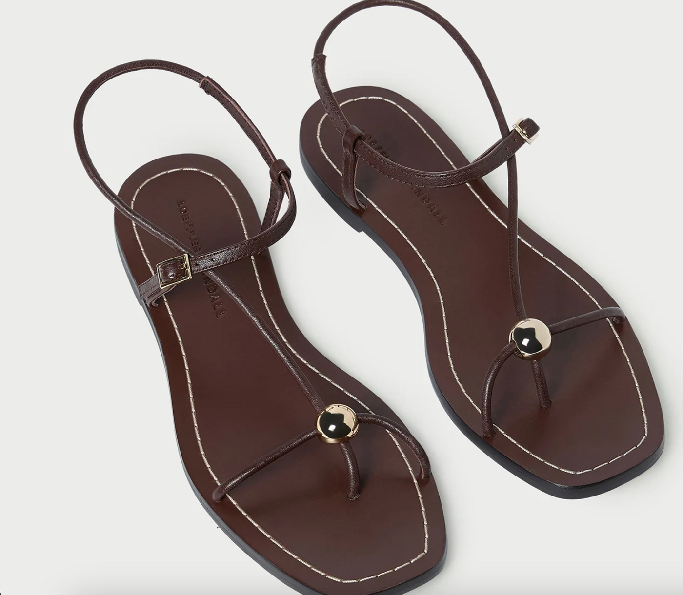 Lara Leather Sandal - Espresso