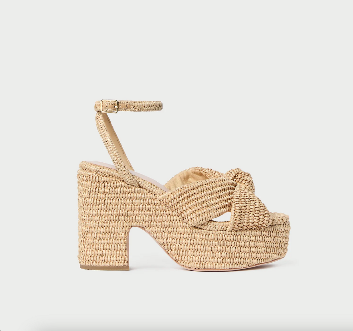 Liza Platform Sandal - Natural