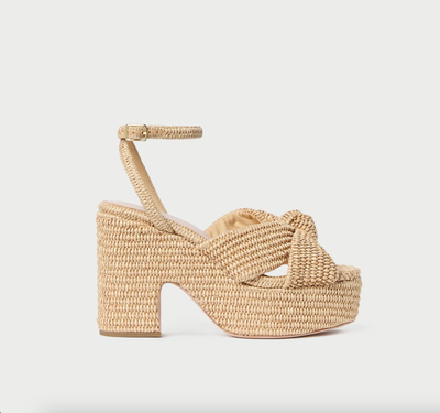 Liza Platform Sandal - Natural