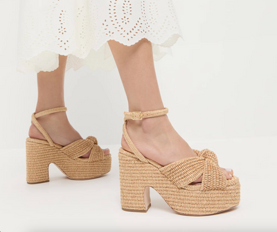 Liza Platform Sandal - Natural