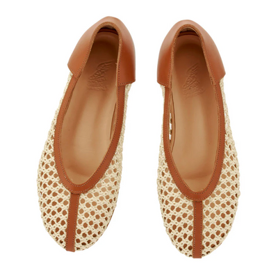 Aeropi Ballet Flat - Natural