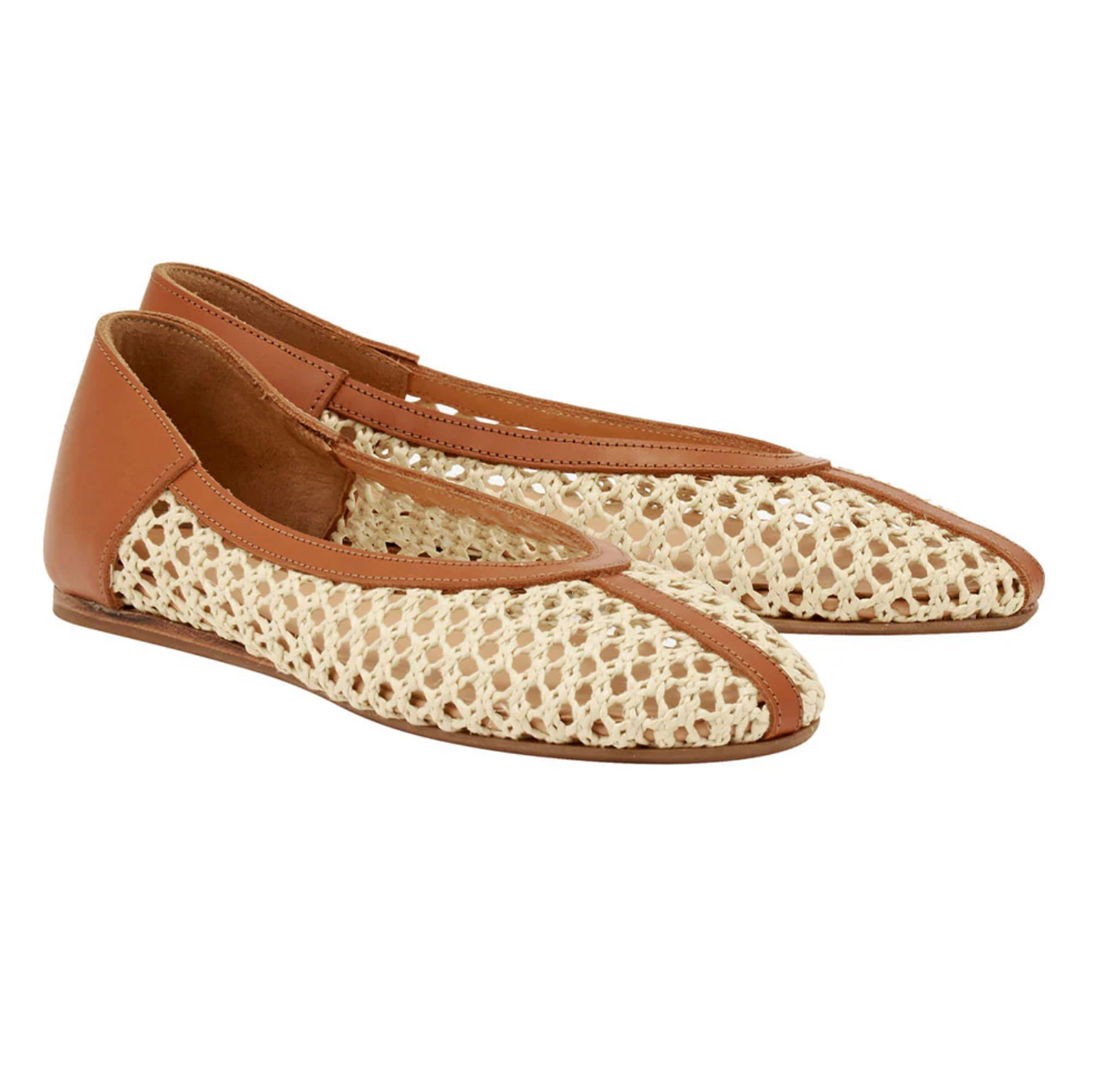 Aeropi Ballet Flat - Natural