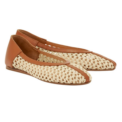 Aeropi Ballet Flat - Natural