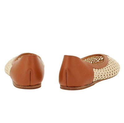 Aeropi Ballet Flat - Natural