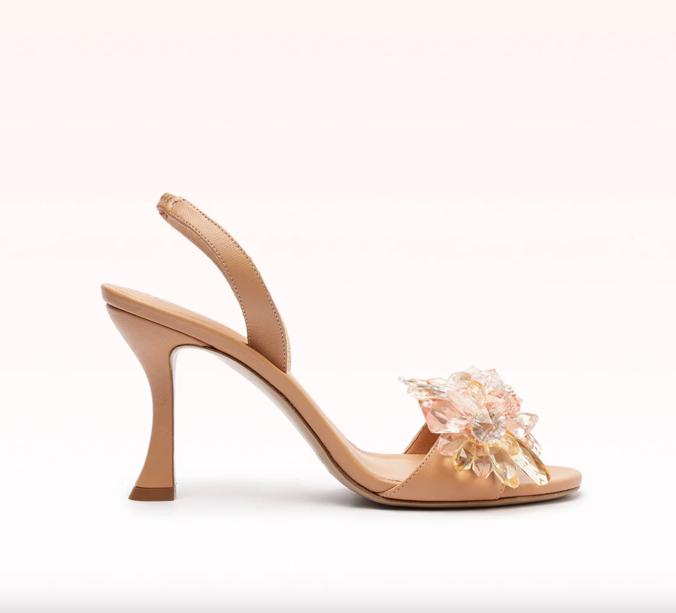 Sierra 85mm Slingback - Nude