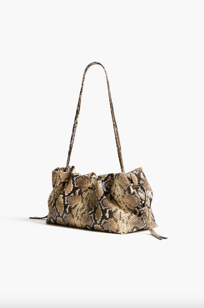 Drawstring Clutch - Phyton Macchia