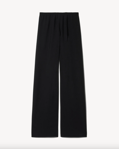 MARLOW WIDE LEG PANT - Black