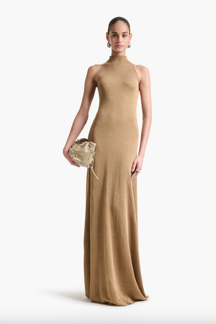MITZI DRESS - Gold