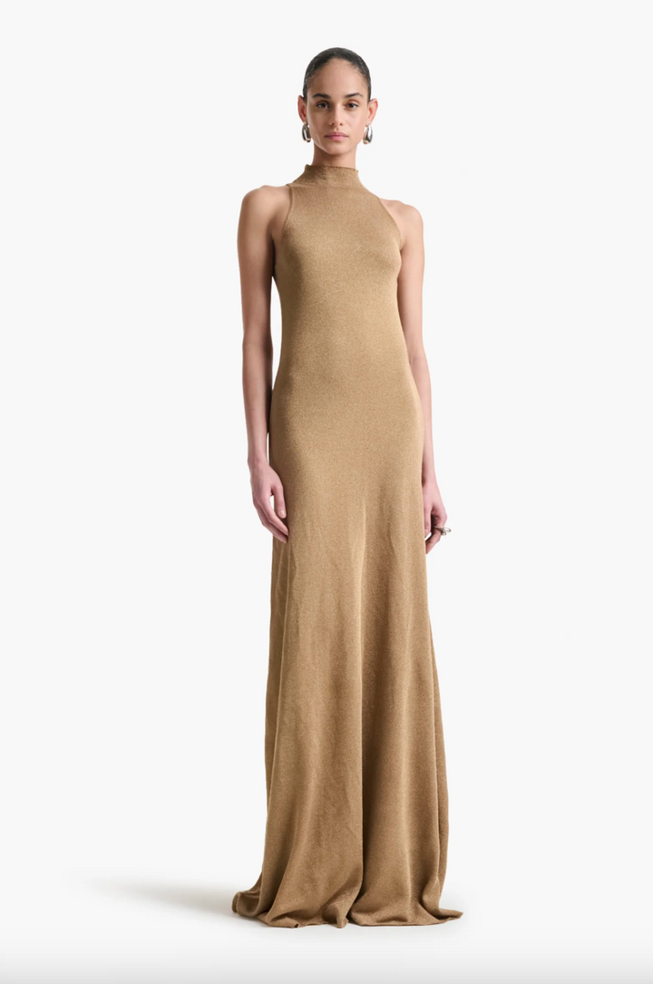 MITZI DRESS - Gold