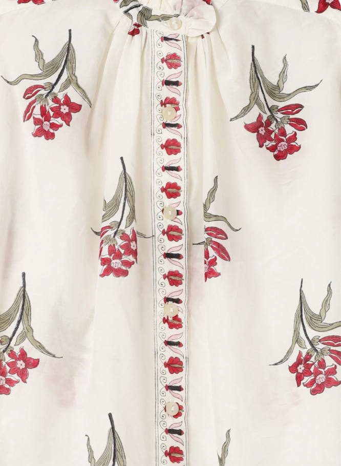 Alix of Bohemia - Annabel Cherry Bloom Blouse