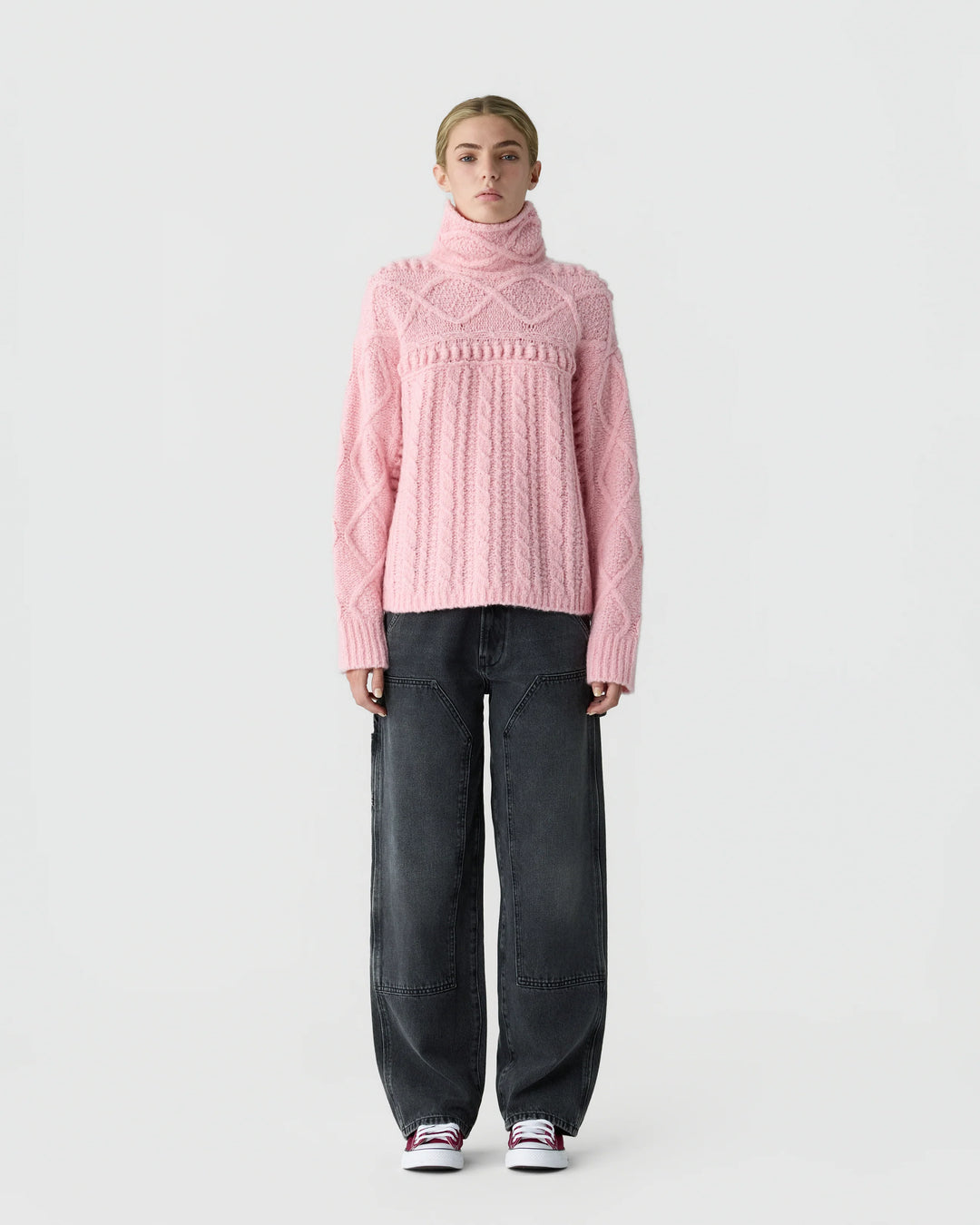 Super Cloud Turtleneck - Pink