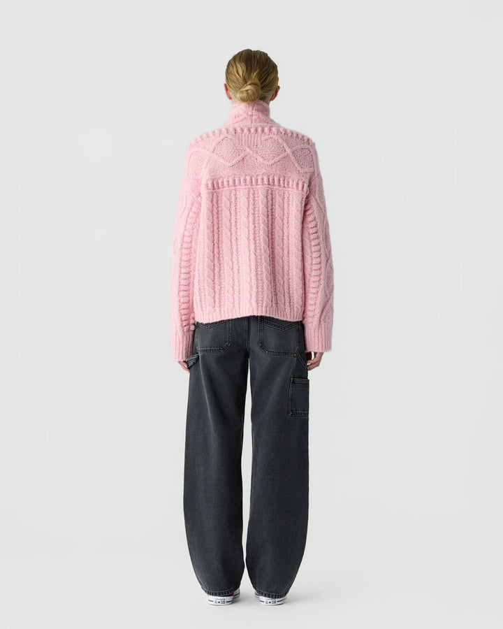 Super Cloud Turtleneck - Pink