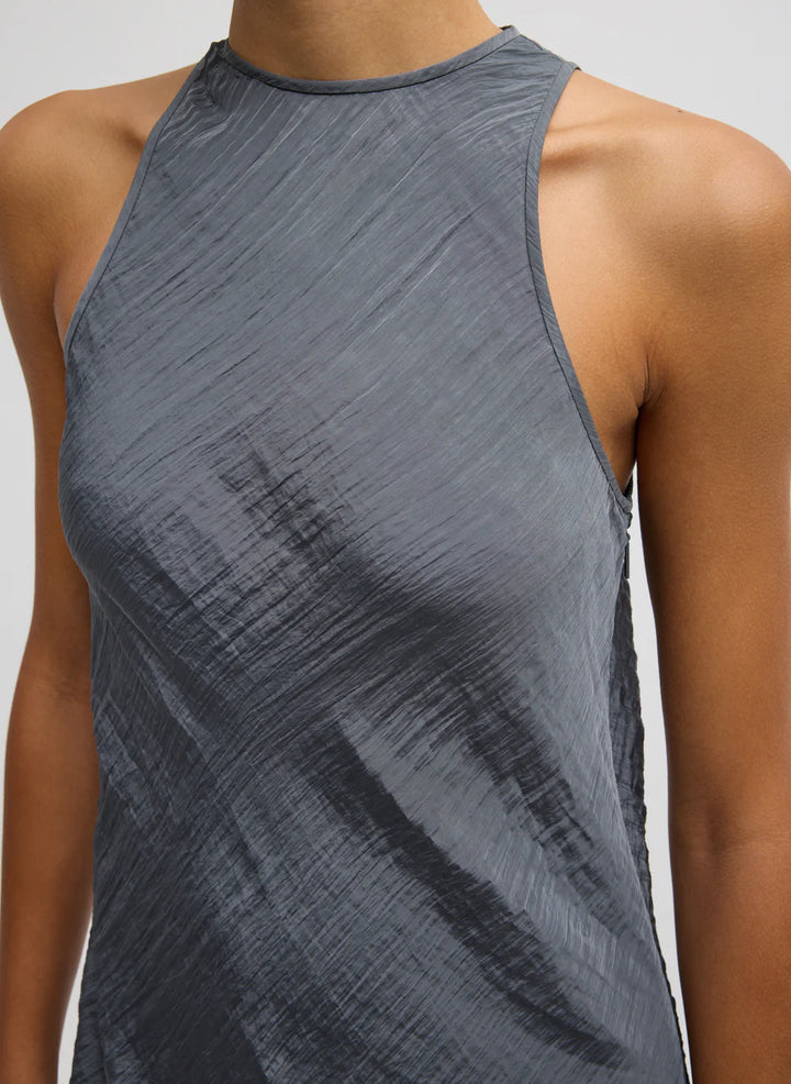 Crinkle Slip Midi Bias Dress - More Colors Available