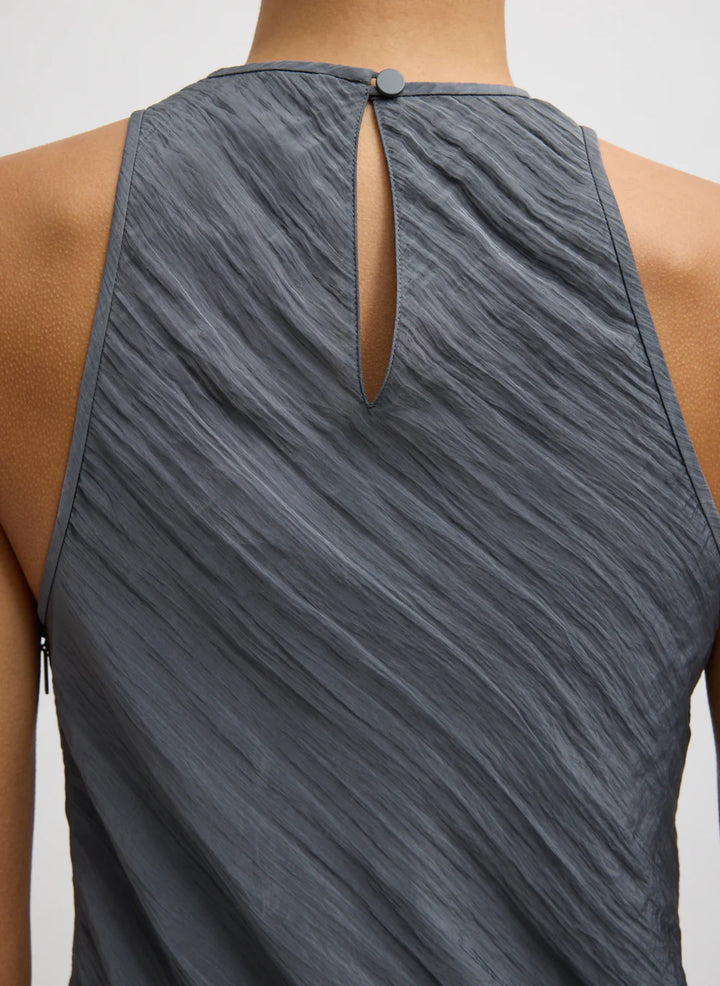 Crinkle Slip Midi Bias Dress - More Colors Available