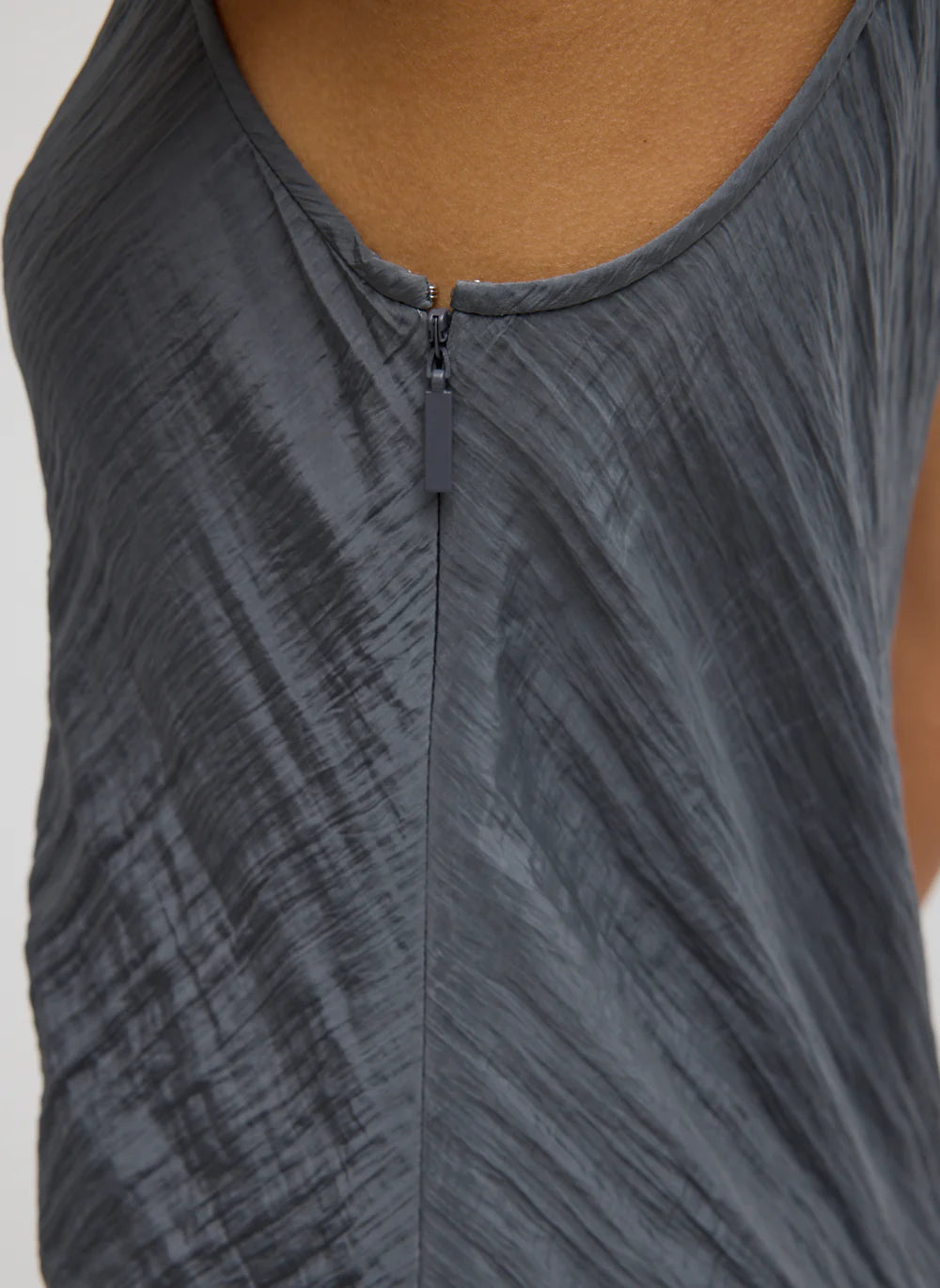 Crinkle Slip Midi Bias Dress - More Colors Available