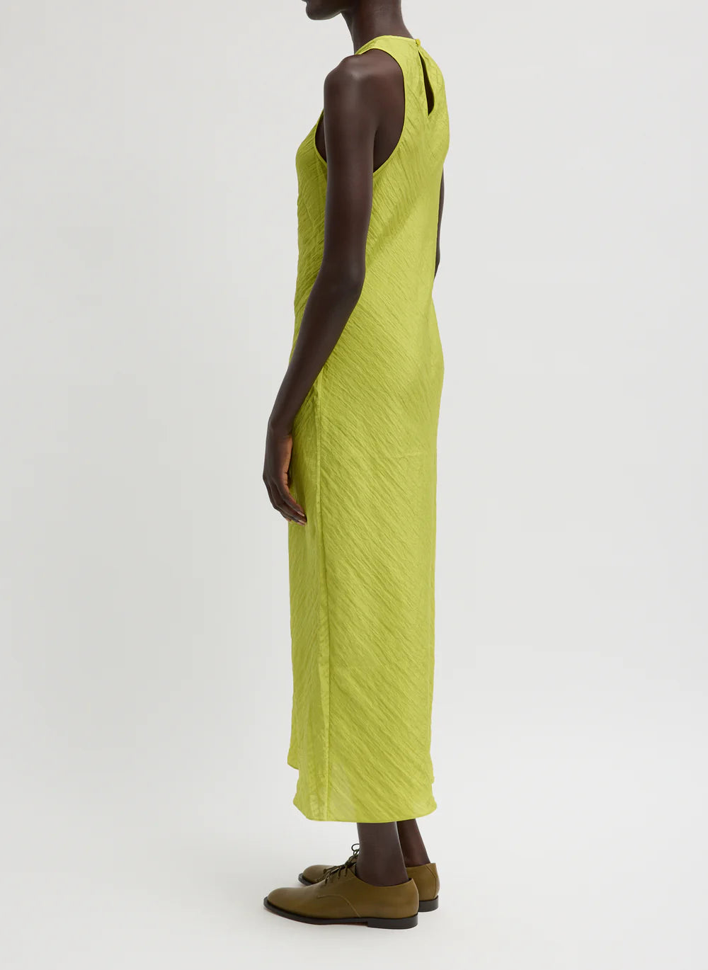 Crinkle Slip Midi Bias Dress - More Colors Available