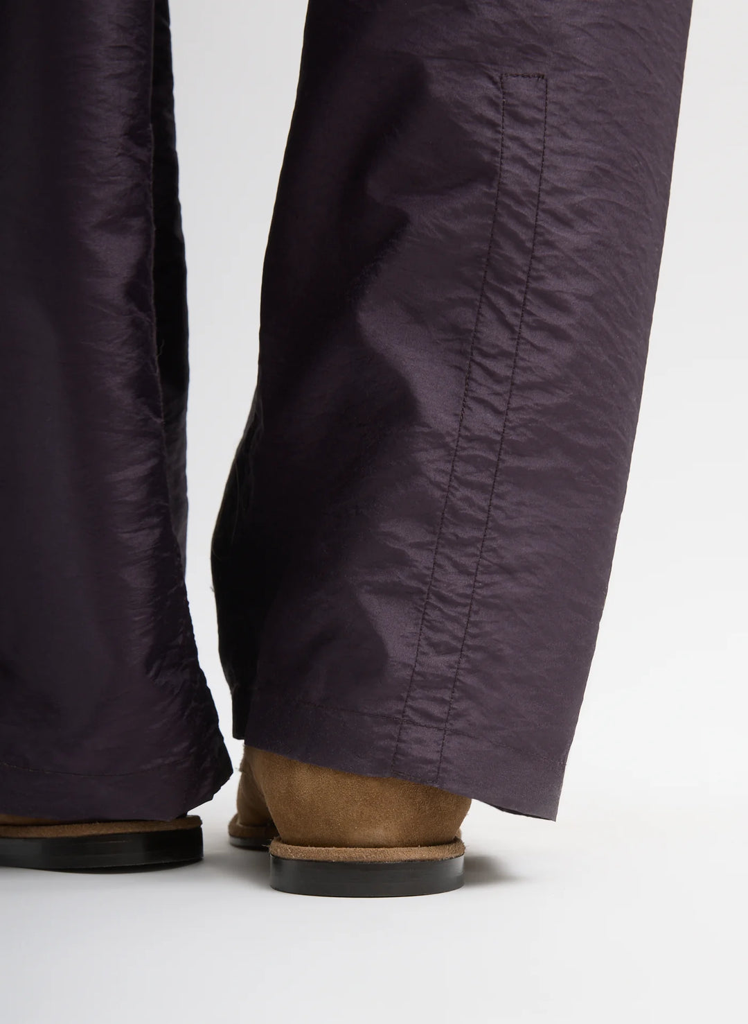 Crispy Nylon Winslow Pant - Eggplant