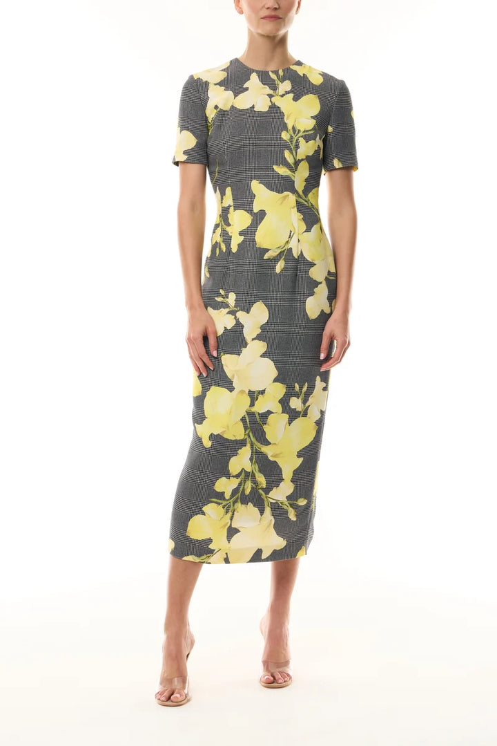 Snapdragon Plaid Sheath Dress