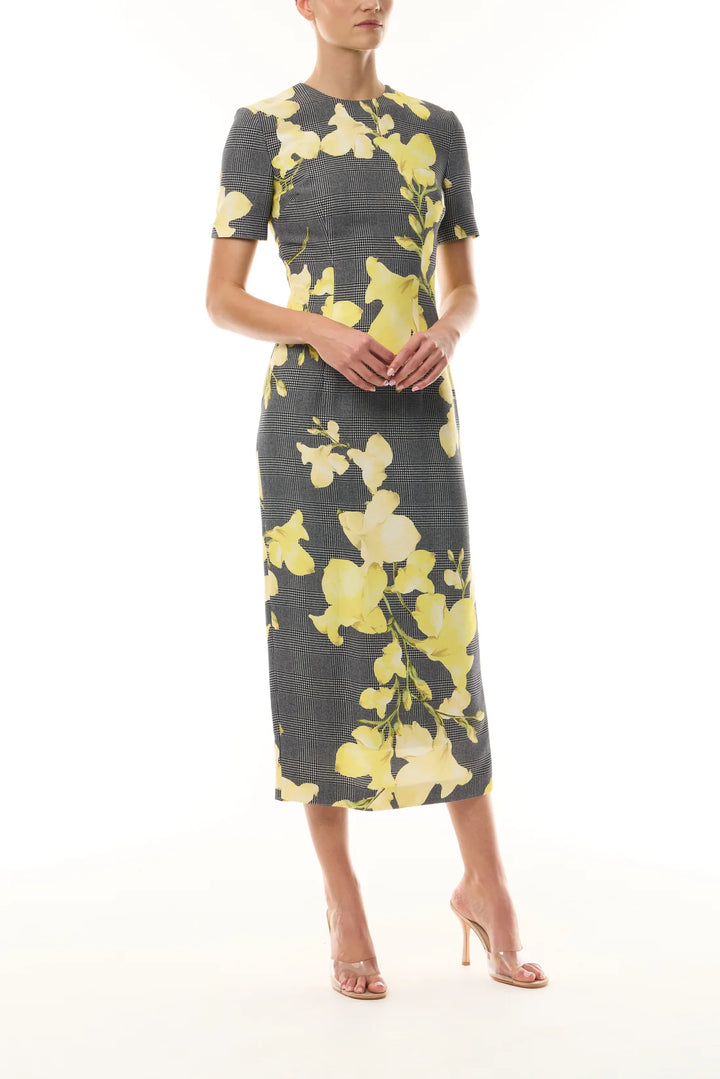 Snapdragon Plaid Sheath Dress