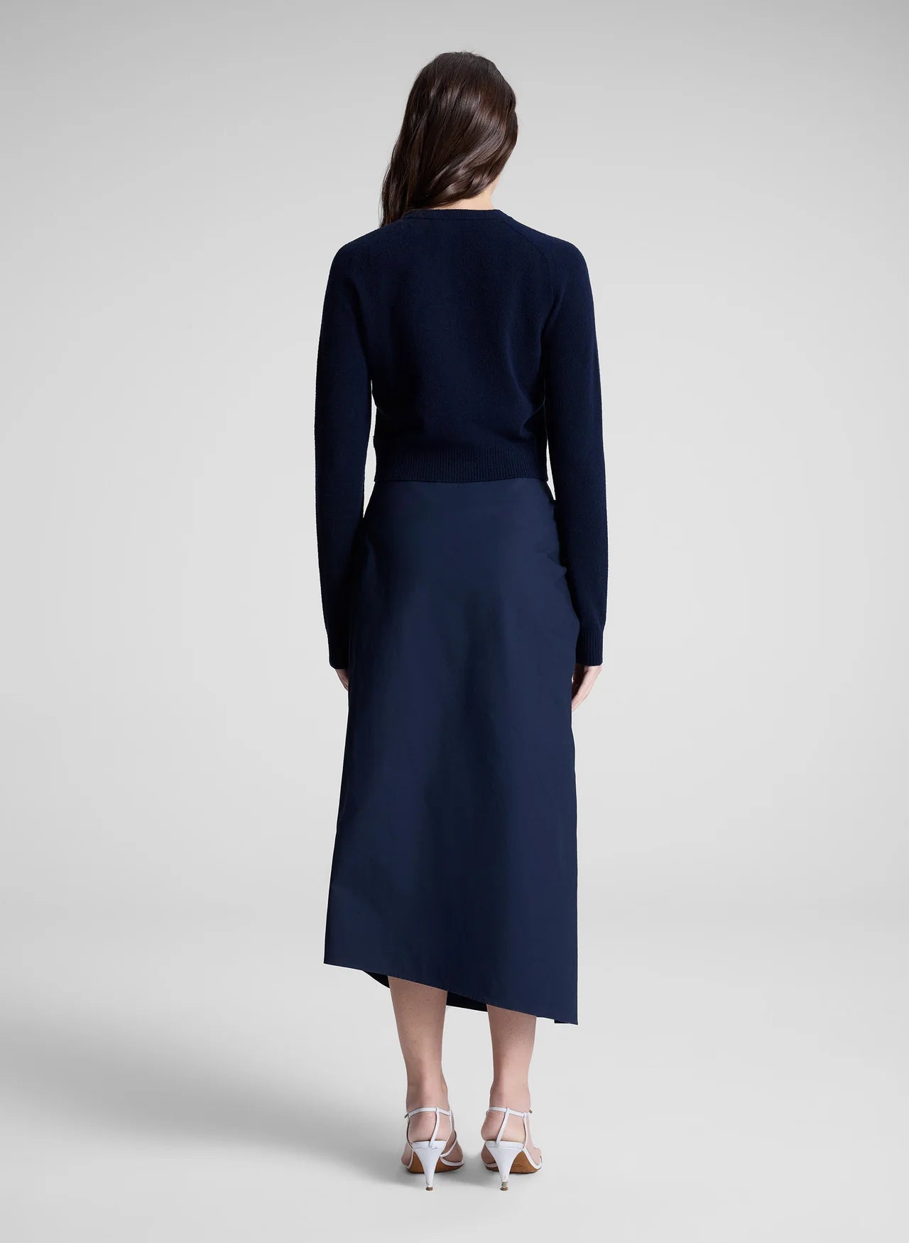Tessa Midi Skirt - Deep Navy