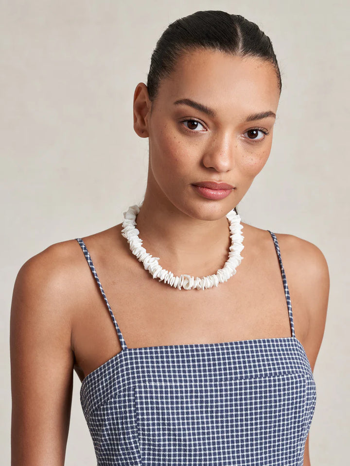 Thay Dress in Midnight & White Gingham