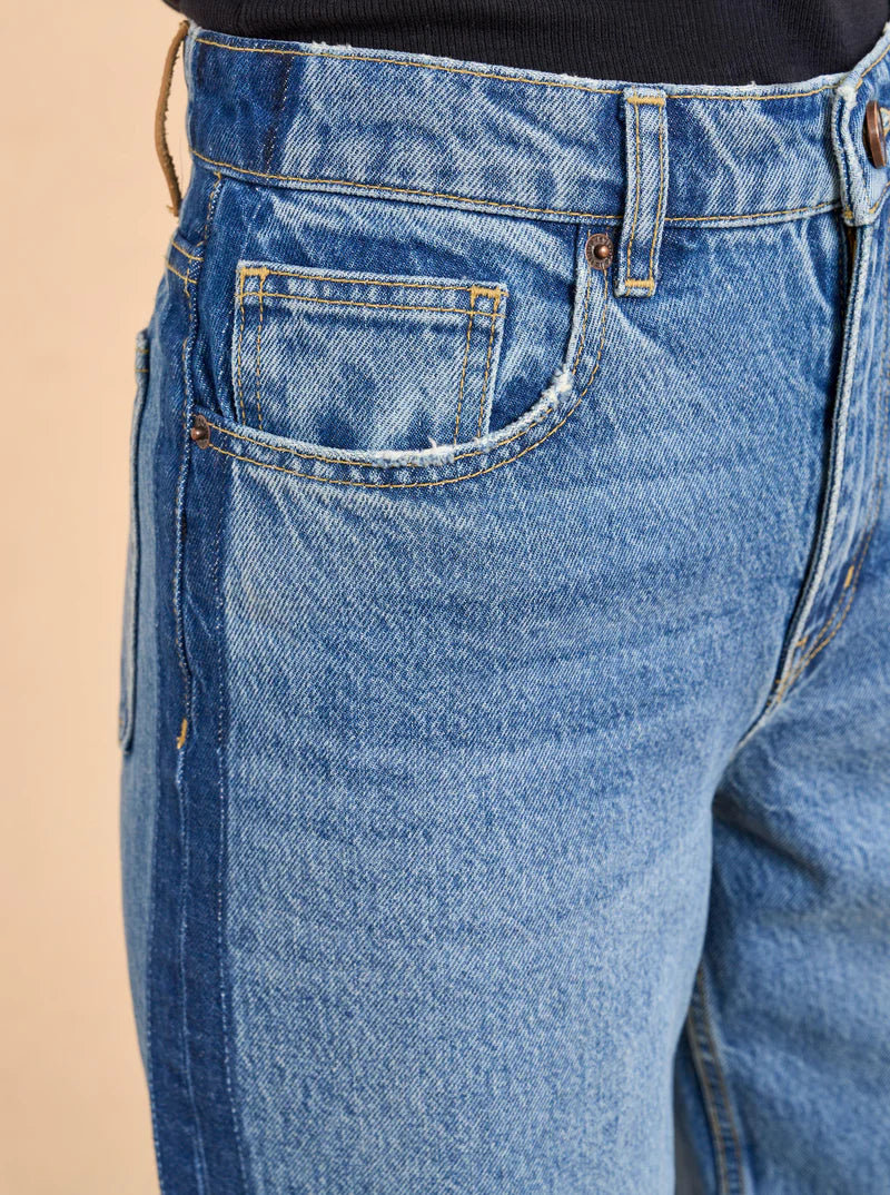 Isadora High-Rise Wide-Leg Jean - John